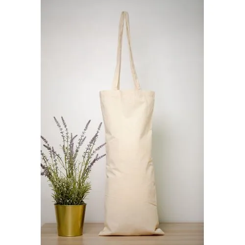 Sac à Pain en Coton Naturel Personnalisable - Anses Longues 140g