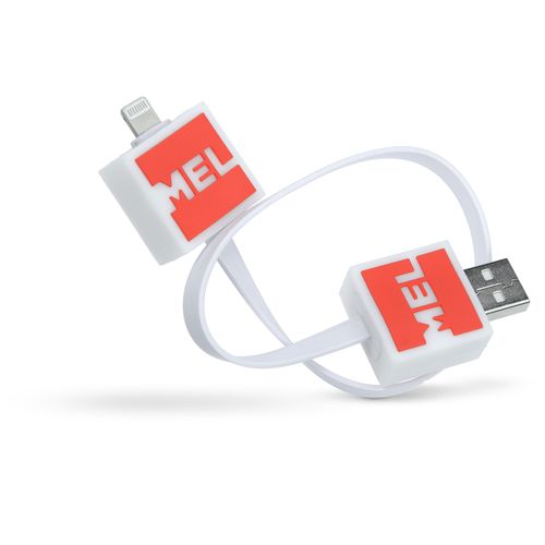 Câble USB Rallonge Personnalisé iOS - Marquage Injection 4 Couleurs