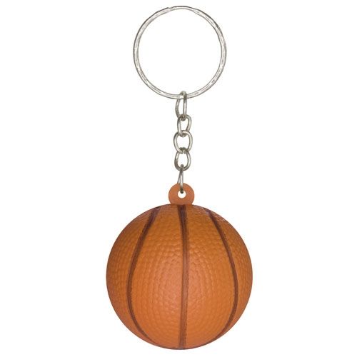 Porte-clés Ballon de Basket Orange Personnalisable