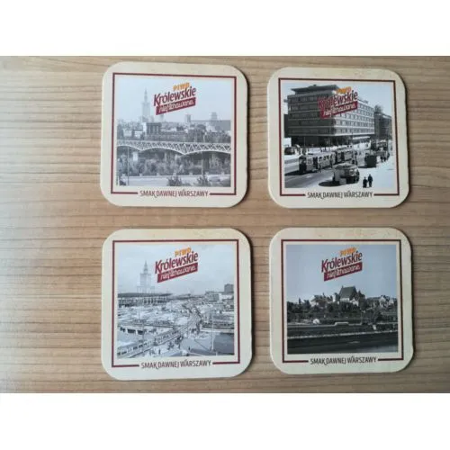 Sous-verres publicitaires personnalisés - Fond carton renforcé