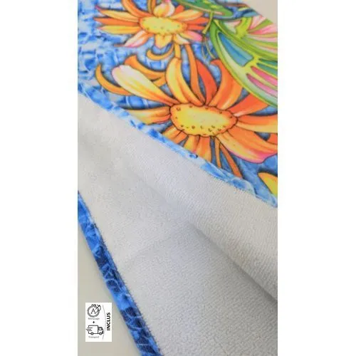 Drap de Plage Personnalisé 100x150 cm - Impression Quadri Sublimation