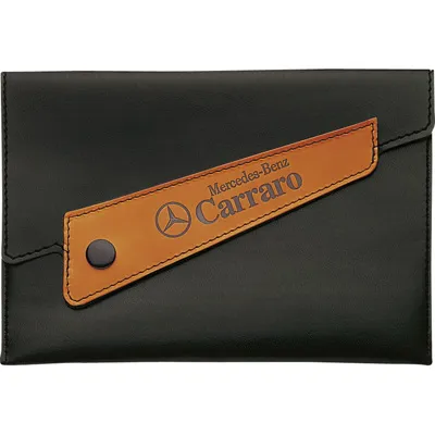 Étui Porte Carte Grise 3 Volets Cristal Personnalisable