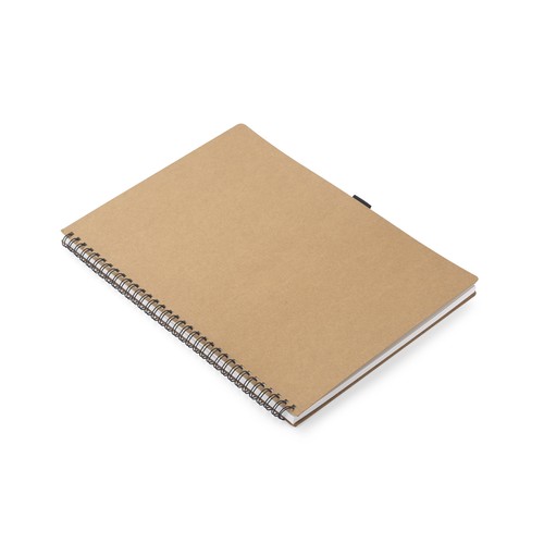 Carnet A4 Spirale en Papier de Pierre - Écologique et Personnalisable