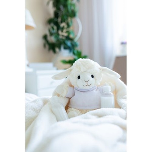 Mouton en Peluche Personnalisable avec T-shirt - Bleathany 18 cm
