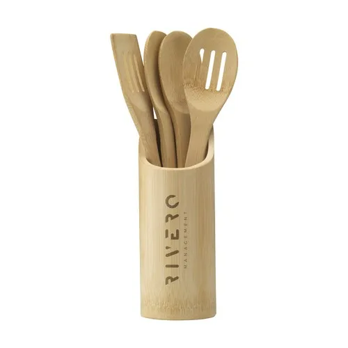 Bamboo Cooking Set ens. de cuisine