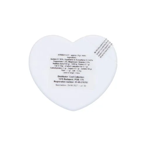 Boîte à bonbons HeartMint