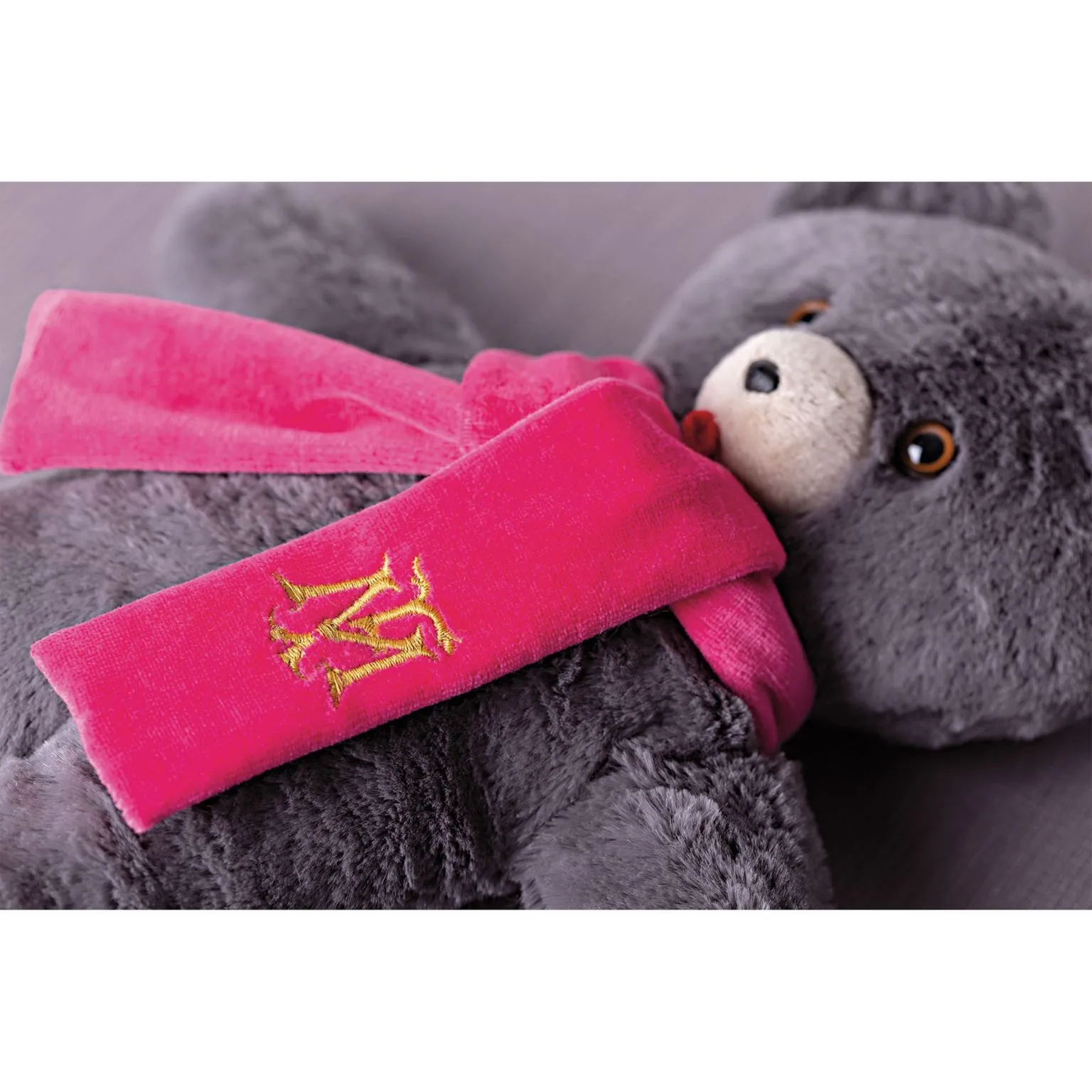 Écharpe Peluche Personnalisable - Fabrication Française