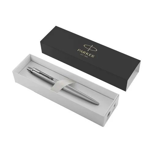 Parker Jotter XL Grey Monochrome Stylo à bille - bleu