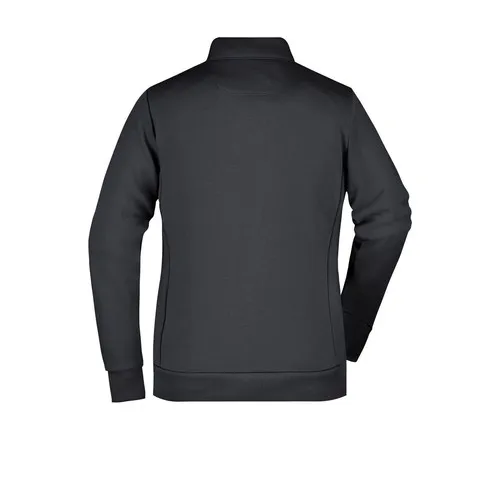 Sweat shirt zippé hybride femme