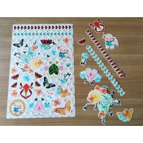 Autocollants PVC personnalisés - Vinyle blanc ou transparent sur mesure