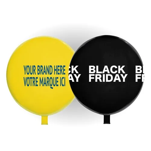 Ballon Géant 90 cm Personnalisé - Impression Sérigraphie Multi-Faces