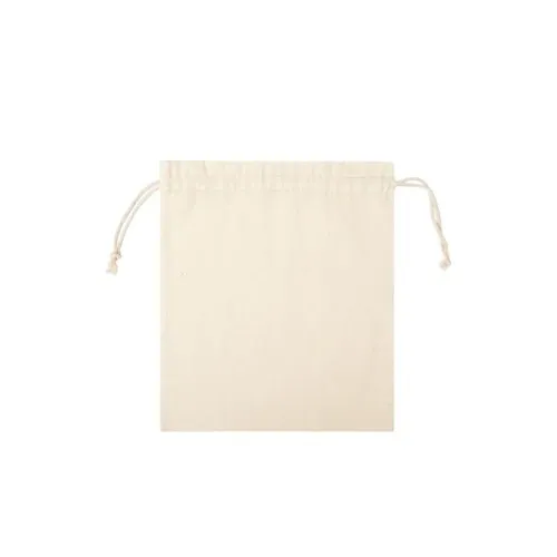 Sac à cordelette coton 15x20 cm personnalisable - Emballage premium