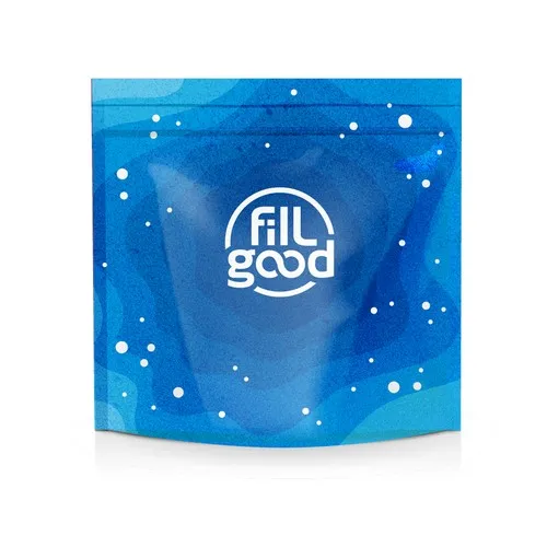 Sac à Vrac Doseur Réutilisable avec Zip - Personnalisable R°/V°