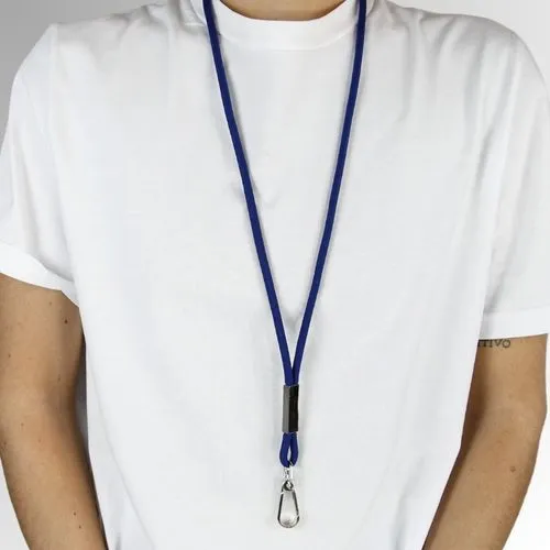 Lanyard Métal 29 - Bleu Foncé