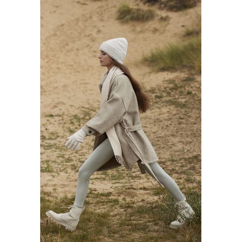 Gants écru mélangé personnalisables par sérigraphie