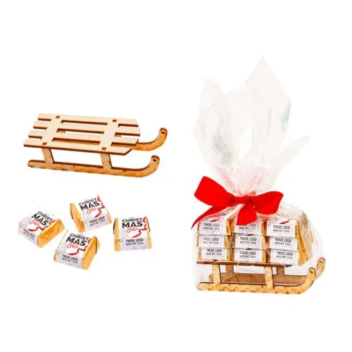 Lapin de Pâques en boîte en bois