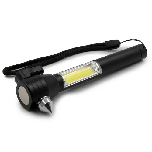 1 torche de secours LED COB, coupe-ceinture, marteau de sécurité | Flint