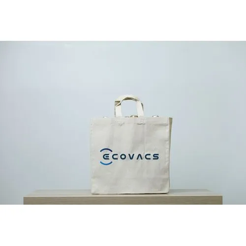 Sac à Bouteille en Coton Naturel Personnalisable avec Anses