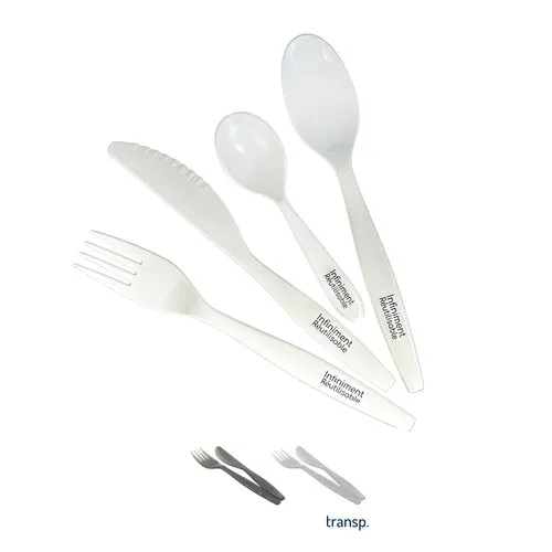 Couverts Personnalisables Écologiques - Set Réutilisable Publicitaire