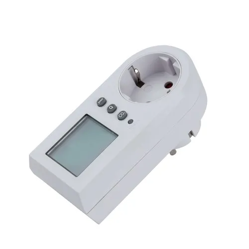 Compteur de Consommation d'Énergie Personnalisable - Blanc