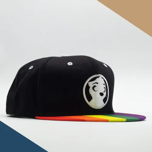 Casquette Snapback 6 Panneaux Personnalisable - Visière Plate