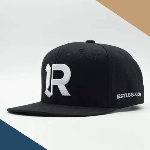 Casquette Snapback 6 Panneaux Personnalisable - Visière Plate