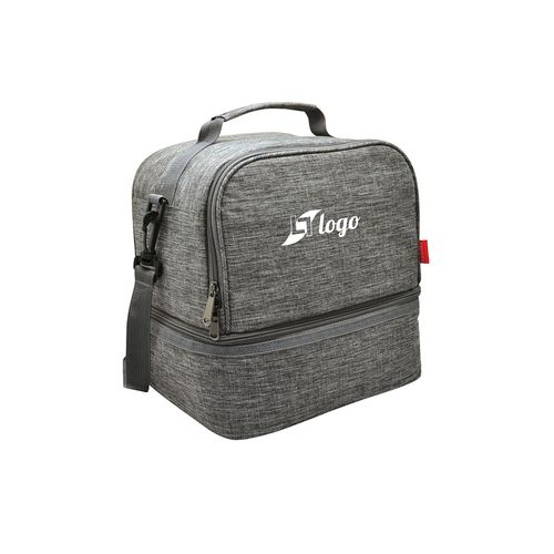 Sac Isotherme Bento Double Compartiment RPET Personnalisable
