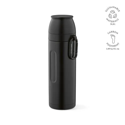 Thermos Loire inox 810 ml. 2 gobelets et mousqueton