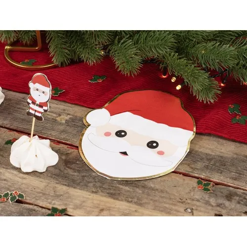 Serviettes Tricolores 33x33cm - Pack de 16 - Certification FSC