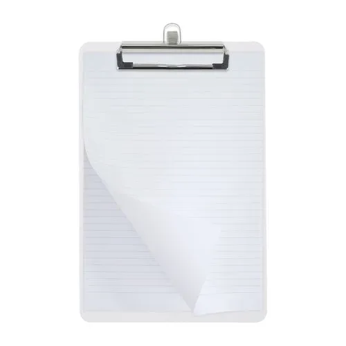 Porte-bloc A4 Polypropylène Personnalisable avec Clip Stylo