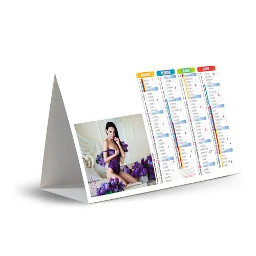 CHEVALET DE COMPTOIR - SATIN 2026 - QUADRI