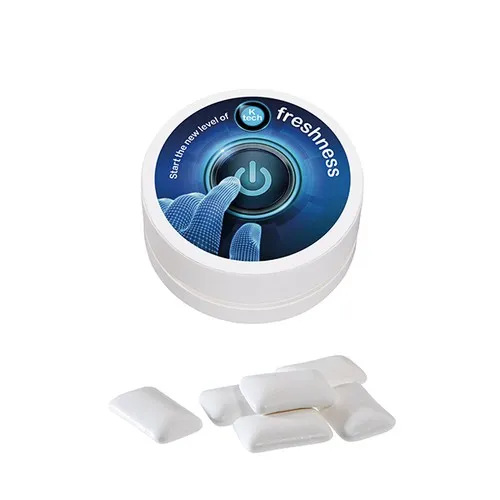 Boîte Papier Personnalisée XS - Pastilles Menthe Sans Sucre