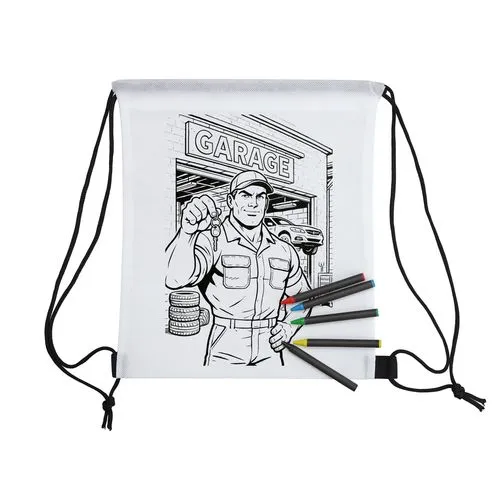 SAC À DOS À COLORIER