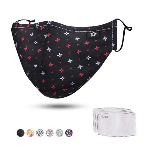 Masque en tissu personnalisé par sérigraphie - À partir de 1000 unités