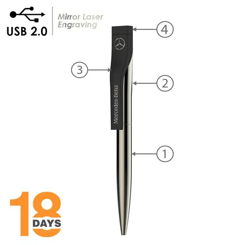 Stylo avec clé USB 2.0 intégrée. STOCK.