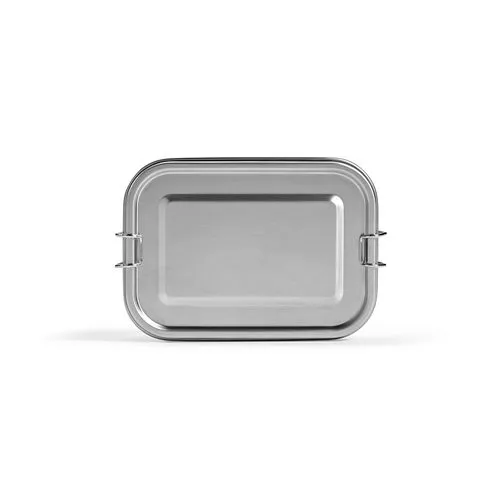 Boîte repas Picasso rInox 1240 ml, 2 niveaux,fermeture latérale