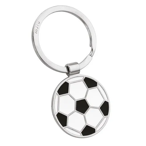 Porte-clés Football Métal Chromé Personnalisable