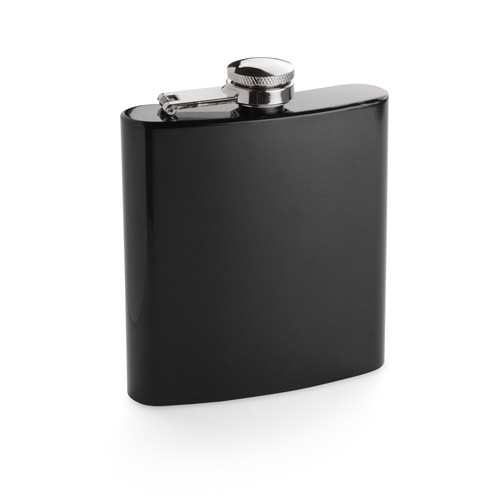 Flasque personnalisable 240 ml en acier inoxydable gravée