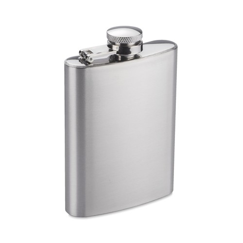 Flasque personnalisable 240 ml en acier inoxydable gravée