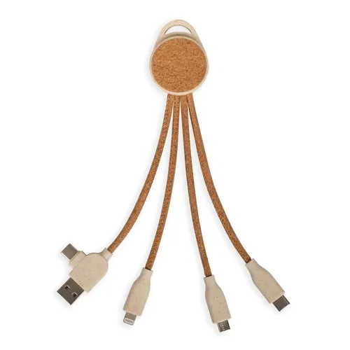 Câble USB 3 en 1 Personnalisable - Triple Connectique Universelle