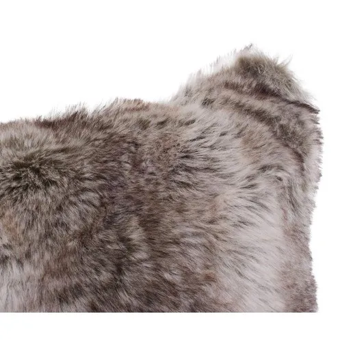 Coussin personnalisable sérigraphie - Coloris brun mat