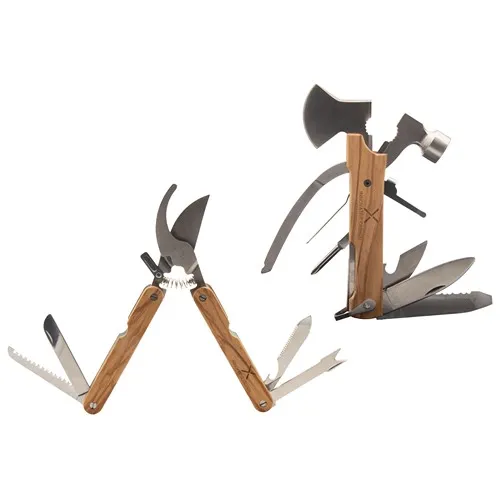 Set d'Outils Multifonctions en Bois d'Olivier Personnalisable
