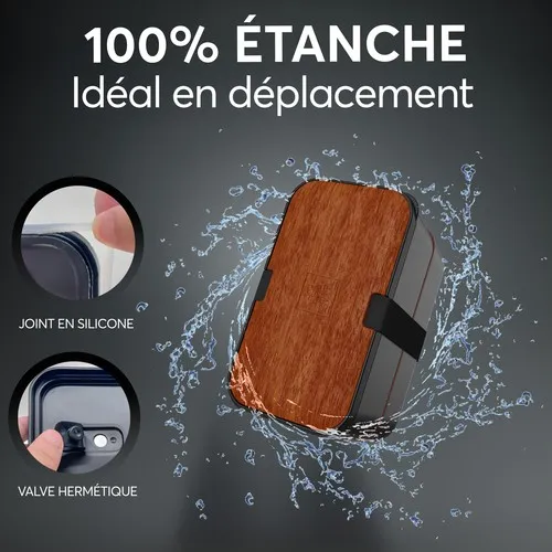 Lunch Box Encastrable Premium Personnalisable - Cadeau RSE Entreprise