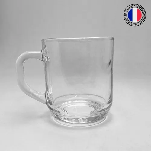 Mug Carré Noir Mat Personnalisable - Design Premium 180ml