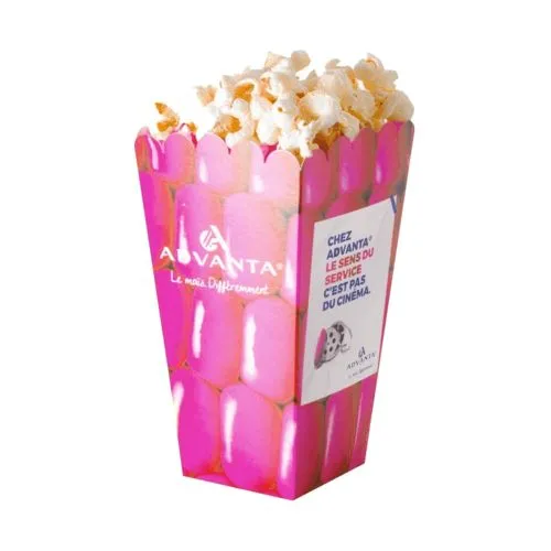 Pot à Popcorn Personnalisé Moyen 1,5L - Packaging Événementiel