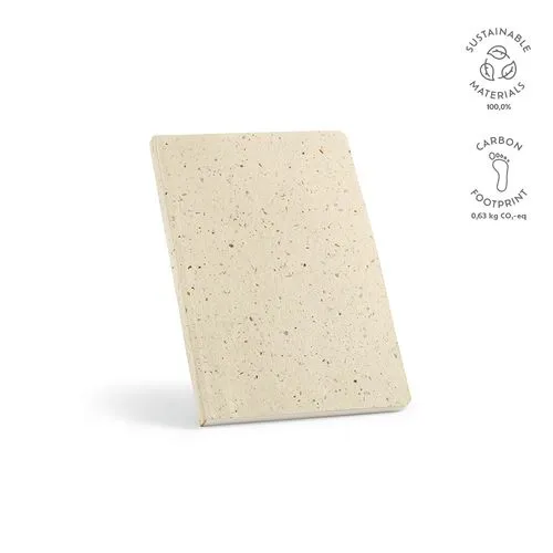 Carnet Chaucer couverture en résidus de bière recyclée,196p 80g/m²