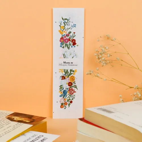 Accroche-page en bois massif personnalisable - Fabrication française