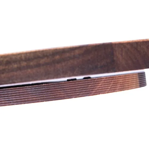 Plateau tournant en noyer personnalisable ⌀ 30 cm