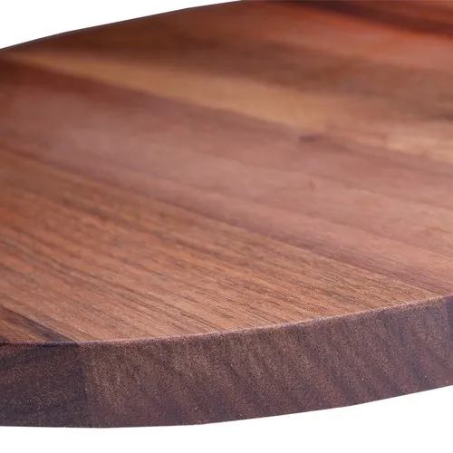 Plateau tournant en noyer personnalisable ⌀ 30 cm