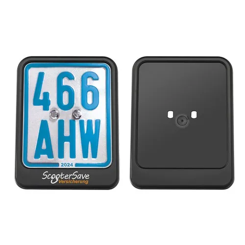 Support Plaque Immatriculation Personnalisable - Plastique Recyclé